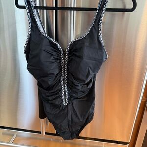 Black womans size 16 One Piece Swimsuit